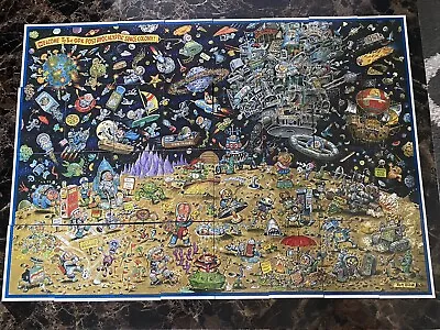 Garbage Pail Kids INTERGOOLACTIC MAYHEM 32 Piece TOM BUNK PUZZLE BACK - COMPLETE • $6