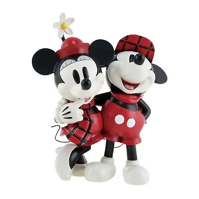 Disney Showcase Christmas Mickey & Minnie Figurine 6013275 • $85.68