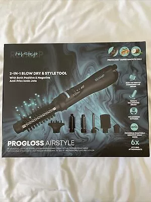 Revamp Progloss Airstyle 6-In-1 Blow Dry Hair Styler6 Attachments-DR-1250A-GB • £27.92