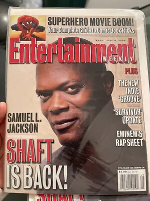 Vintage Entertainment Weekly Magazine June 16 2000 #545 Samuel L Jackson Shaft • $9.99