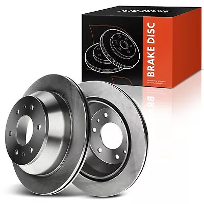 Rear Disc Brake Rotors For Chevy Trailblazer GMC Envoy 02-09 Buick Rainier 9-7x • $101.99