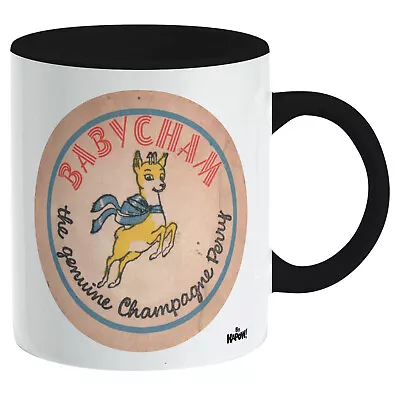 Beer Mug Retro Cup Baby Cham Deer Design Cider Drinker Xmas Present Gift For Her • £6.95