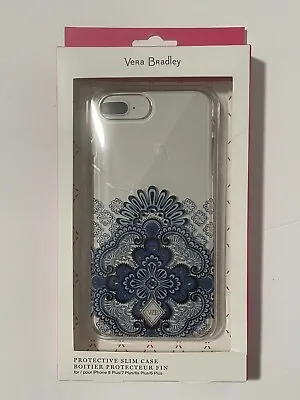 Vera Bradley IPhone 8 Plus/7+/6+/6S+ Case Blue Floral Mandala • $15
