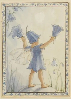 Morning Bells Bluebell Fairy  :  Margaret Tarrant : 1927 :  Art Print • £56.06