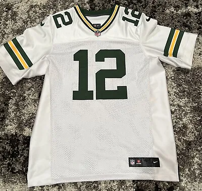 Aaron Rodgers Packers Nike Elite Jersey Away White - Size 48 • $180