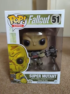Funko Pop Bobblehead Fallout Super Mutant #51 • £1.99