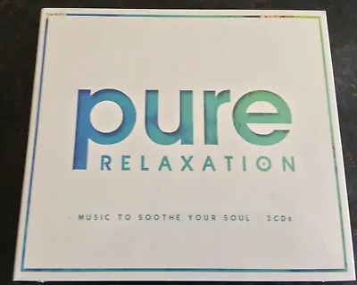 £7.45 • Buy Pure Relaxation - Music To Soothe Your Soul 3 X CD Set - New Sealed - Free Post