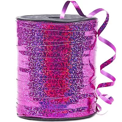 Hot Pink Ribbon 500 Yard Curling Ribbon For Crafts Balloon Ribbon Shiny Metal... • $18.90