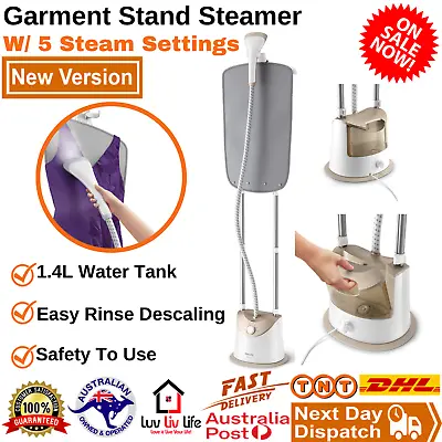 $179.91 • Buy Philips EasyTouch Garment Stand Steamer With 5 Steam Settings, 1.4L Water Tank
