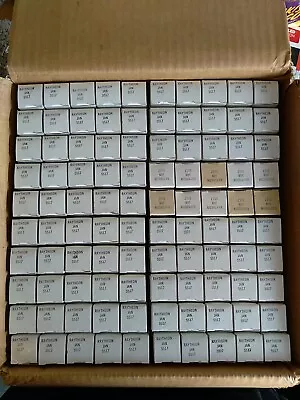 $18.99 • Buy 8996 Huge Lot Of 200 Raytheon Jan 5517 Vacuum Tubes 