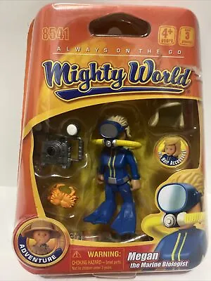 Mighty World Megan The Marine Biologist Figure With Accessories New In Box Rare • $20