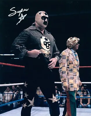 WWE Masked Superstar Hand Signed WWF Bill Eadie The Grand Wizard 11X14 Photo • $24.99