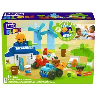 Mega Bloks Green Town Build & Learn Eco House • $31.97