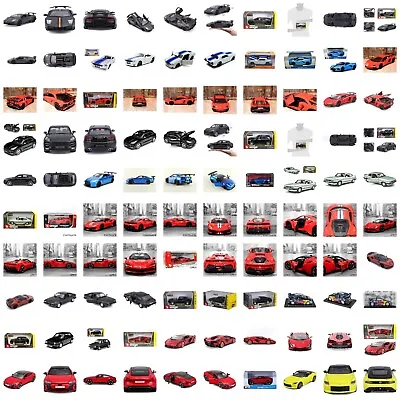 Bburago Maisto Welly 1:24 Scale Die-cast Model Toy Cars CHOOSE Your Model Car • £25.29