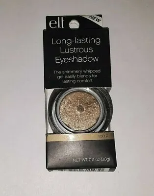 1 Discontinued  ELF LONG LASTING LUSTROUS EYE SHADOW 81143 TOAST Unsealed • $10.99