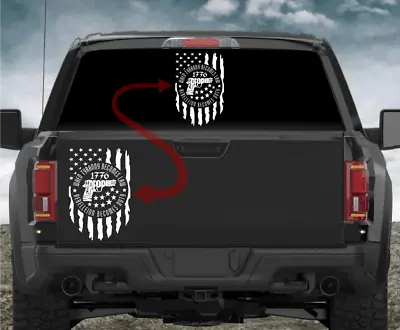 16  B11 We The People Gun American Car Sticker Window Vinyl Decal Molon Labe • $10.99