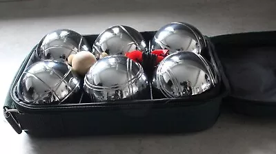 £25.95 • Buy Vintage Classic Carpet Boules In Carry Case Indoor Bowls With Ball & Measure VGC