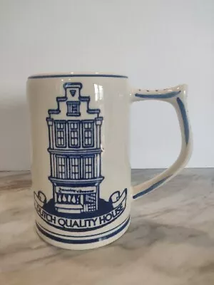 $12 • Buy Delft Dutch Quality House Butcher Shop Blue Hand Painted Beer Tankard Stein Mug