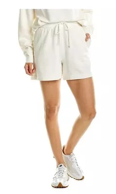 $145 Vince Women’s Lounge Drawstring Pull-On Shorts- Bone- Medium- New Tags • $39.99