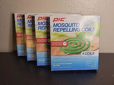 PIC Citronella Mosqu Repelling Coils (4 Packs) 16 Coils • $19.99