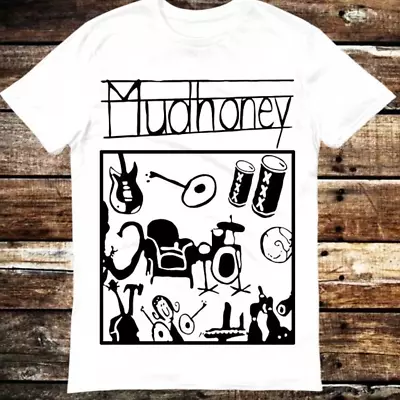 New Mudhoney Rock Band T-shirt White Short Sleeve All Sizes S-5Xl X177 • $20.99