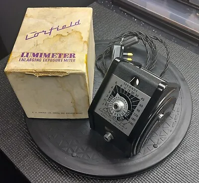 Corfield Lumimeter Enlarging Exposure Meter Darkroom Equipment Working • £11