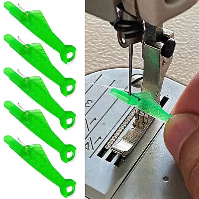 10Pcs Sewing Machine Needle Threader Self-Threading Quick Sewing Needle Changer • $2.66