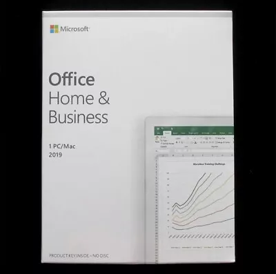 Microsoft Office Home And Business 2019 For PC Only DVD T5D-03249 Retail Box • $189