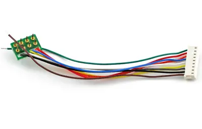 SoundTraxx ~ New 2024 ~ DCC 9-Pin JST To NMRA 8-Pin Wiring Harness ~ 810135 • $11.16