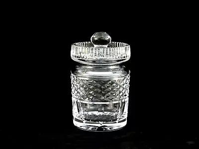 Waterford Crystal Condiment Jam Jelly Jar With Lid • $34.97