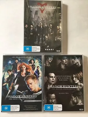 Shadowhunters - The Mortal Instruments - Seasons 1-3 Part A (DVD) R4 FREE POST • $29.21