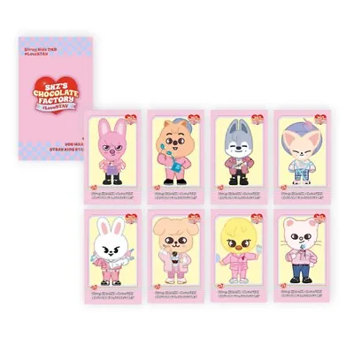 £3.24 • Buy 8Pcs/Set Kpop Stray Kids Skz’S Chocolate Factory Lomo Cards Postcard Photocard