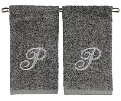 Monogrammed Hand Towels Set Of 2  P  • $192.66