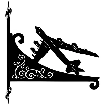 £34.95 • Buy B52 Bomber Scroll Hanging Bracket