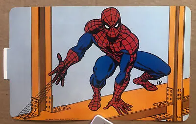 $29.95 • Buy Spider-Man Vintage Phonograph Sticker Poster  Marvel Original 1978 Unused 1970s