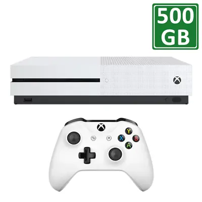 Microsoft Xbox One S 500GB Home Console - White • $299