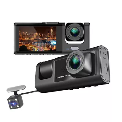 3 Lens WIFI Car DVR Inside Dash Cam Camera DVRs Recorder Video Registrator 1080P • $39.50