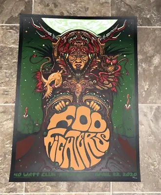 $191.24 • Buy Foo Fighters Athens Georgia April 22 2020 Concert Tour Poster Jeff Wood /175