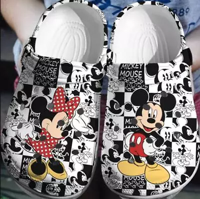 Personalized Mickey Disney Crocs Custom Mickey Mouse Love Crocs Shoes • $55.99