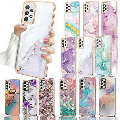 For Samsung S24 Ultra Plus S23 FE S22 S21 S20 Case Marble Pattern Galaxy Cover • $11.99