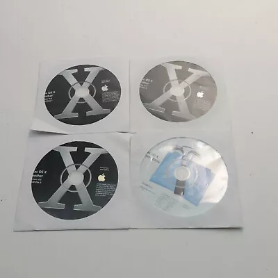 Apple Mac OS X 10.3 Panther M9227LL/A Complete Disc Set With Xcode Tools • $36.99