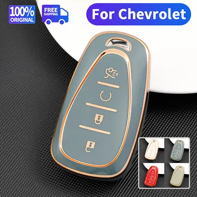 For Chevy Blazer Equinox TPU Car Key Fob Protector Cover Case 4 Button • $10.99