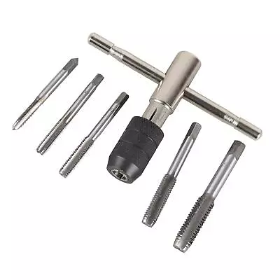 £6.95 • Buy Hilka Tap Wrench & Chuck Set 6pc Tool Metric Pro Craft M6, M7, M8, M10, M12