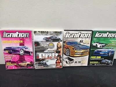 Jdm Drift Ignition Dvd Bulk Lot FREE POST Bundle Nissan Honda Toyota Mazda Turbo • $13.02