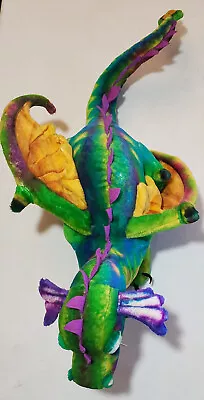 Melissa And Doug Jumbo Plush Rainbow Dragon W/ Wings 39  • $45.95