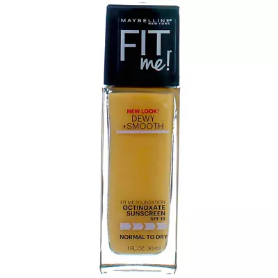 Maybelline Fit Me Dewy + Smooth Liquid Foundation Buff Beige 130 SPF 18 1 ... • $14.75