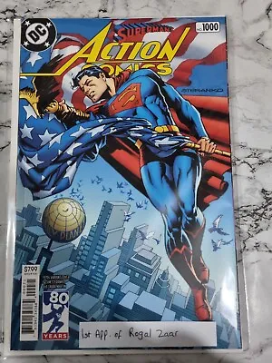 ACTION COMICS #1000 (2018) 1970’s Variant Cover - DC Comics / 1st Rogal Zaar • £2