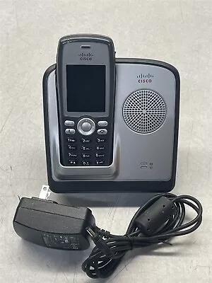 CISCO CP-7925G UC PHONE CP VoIP WIRELESS PHONE W/ BATTERY CHARGER & POWER CORD • $20