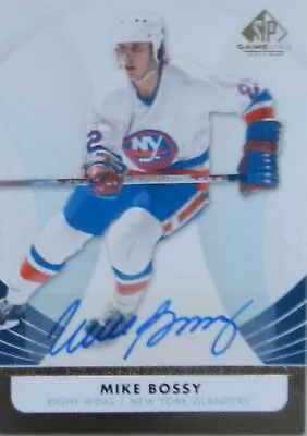 12-13 Ud Upper Deck Sp Game Used Mike Bossy New York Islanders Autograph Auto • $32.59