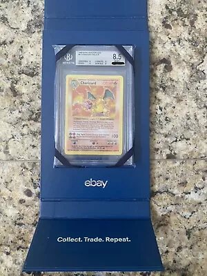 1999 Pokemon Base Set Shadowless Holo Charizard #4 Bgs 8.5 Nm-mt+ • $1500